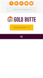 Mobile Screenshot of friendsofgoldbutte.org